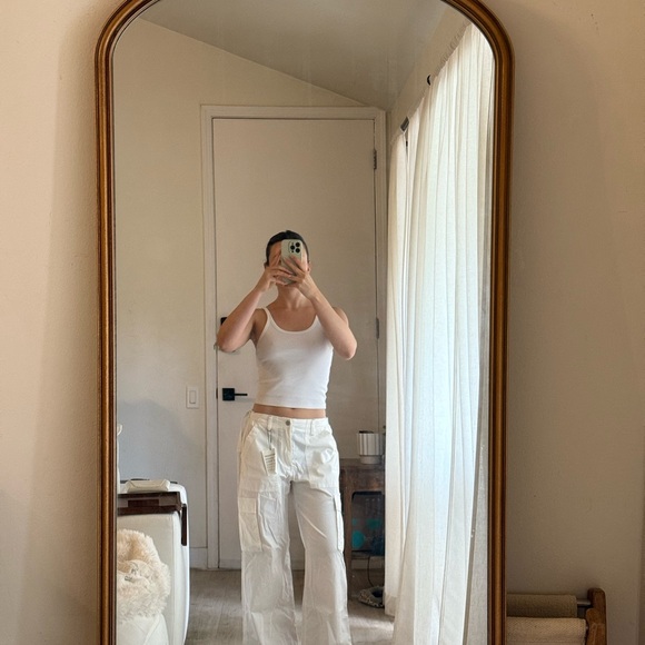 Sanctuary White Cargo Pants | NWT - Picture 1 of 7